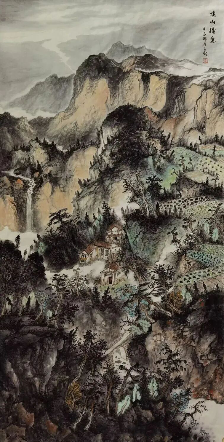 胸藏烟霞,笔写家山——品读李自龙当代山水的乡土诗意