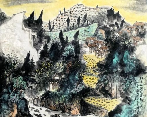 胸藏烟霞，笔写家山——品读李自龙当代山水的乡土诗意
